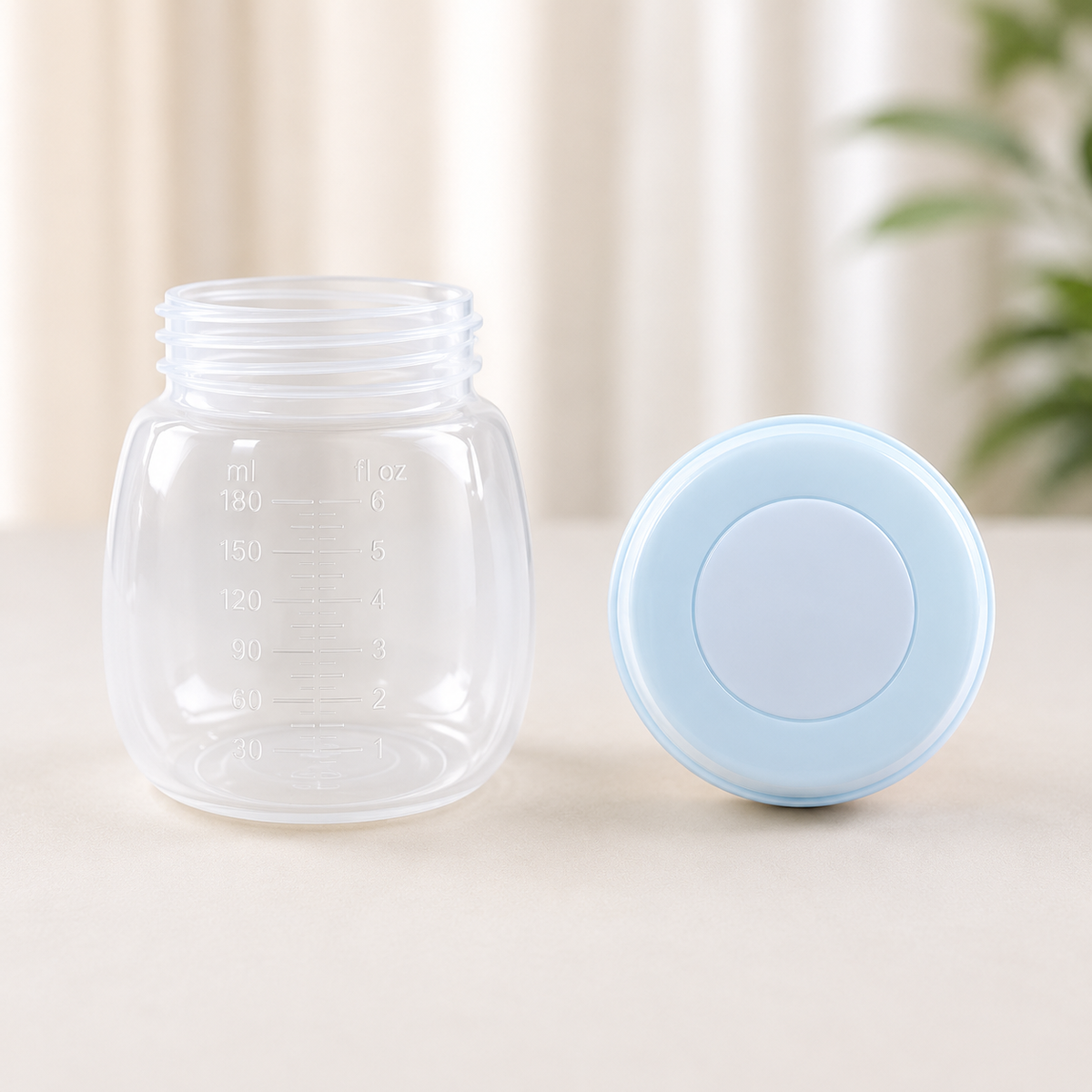 Breast milk storage bottle