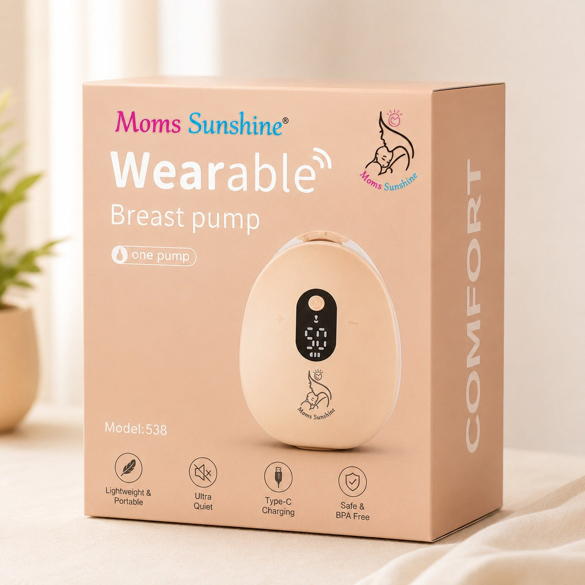 Wearable breast pump - 538