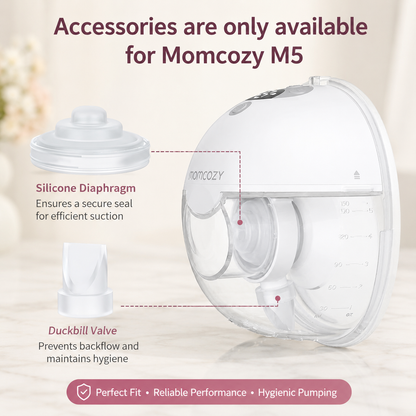 Replacement Parts for Momcozy M5 Pump diaphram by Moms sunshine - pack of 1
