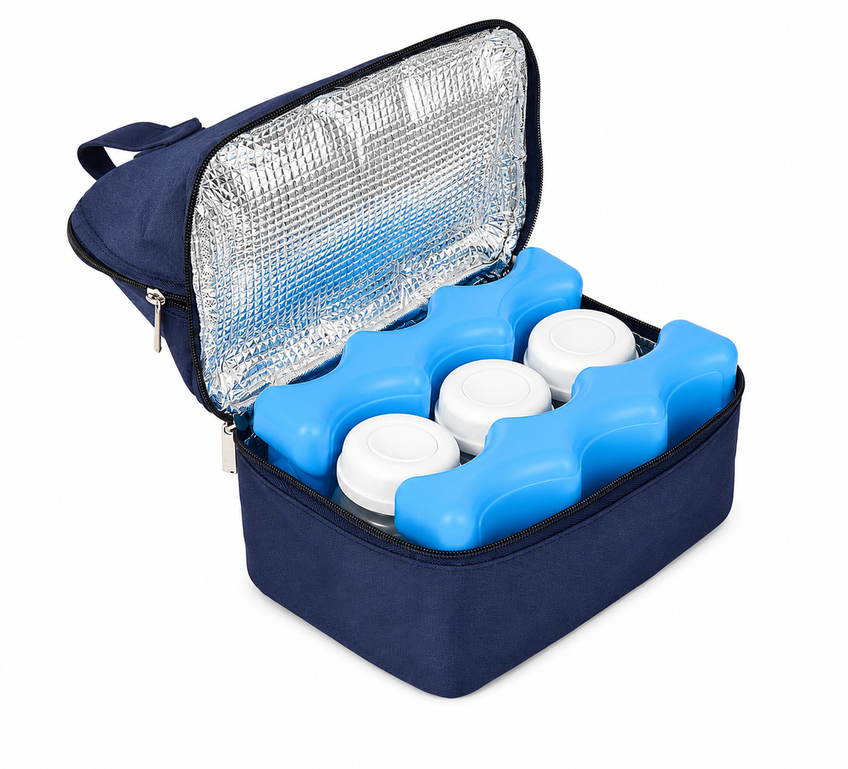 Breast milk cooler bag