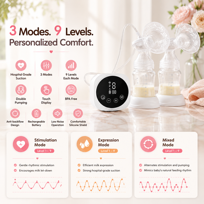 1133S Double electric breast pump