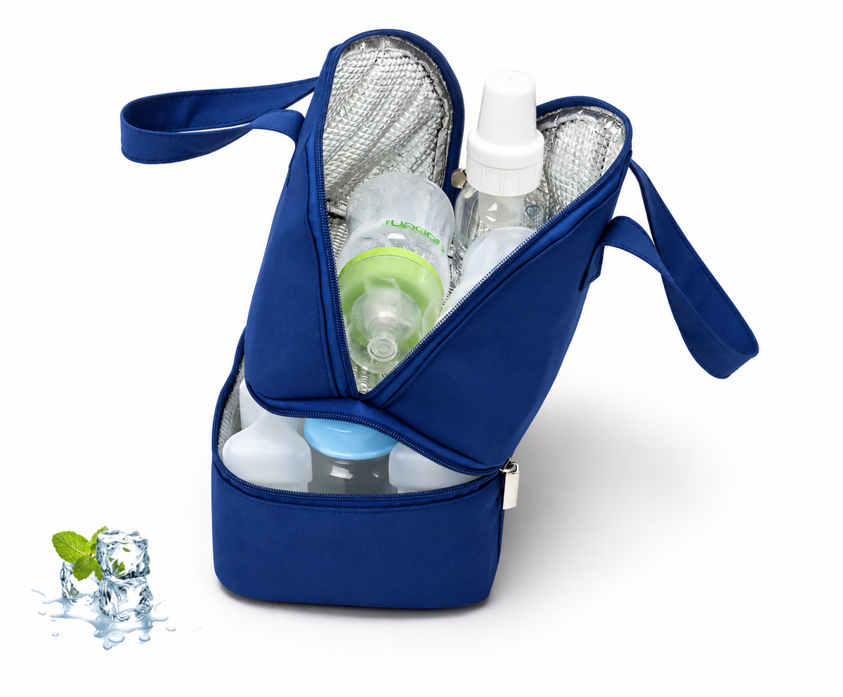 Breast milk cooler bag