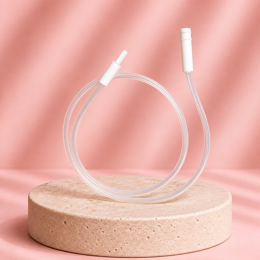 Breast pump connecting tube